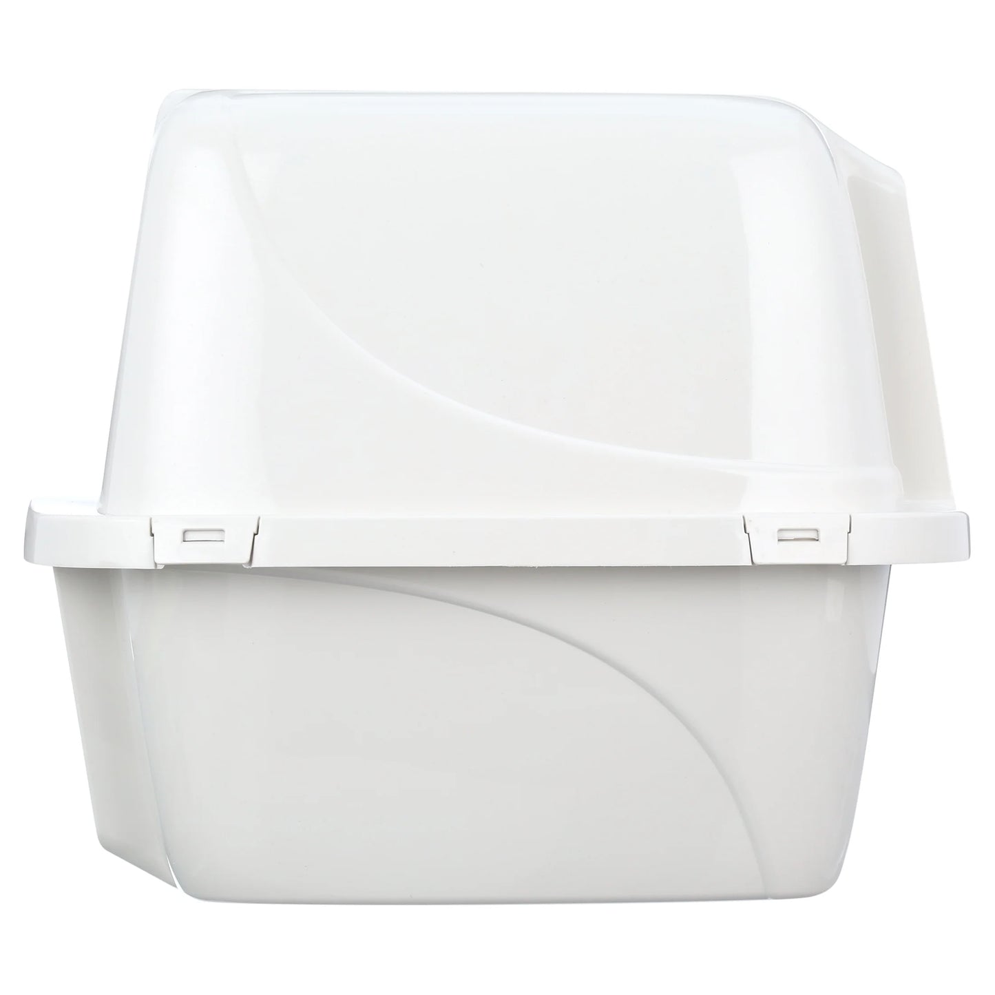 Van Ness Pets Odor Control Large Enclosed Cat Litter Box, Hooded, Pearl, CP6