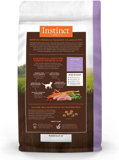 Grain Free Kitten Food, Original Kitten Recipe Natural Dry Cat Food or Wet Cat Food